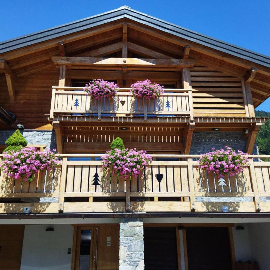 Les Chalets De La Griyotire Hotell Praz-sur-Arly Eksteriør bilde