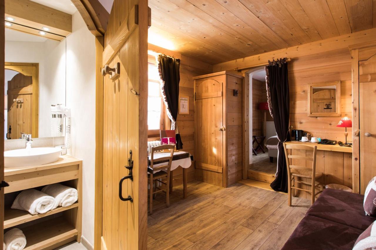 Les Chalets De La Griyotire Hotell Praz-sur-Arly Eksteriør bilde