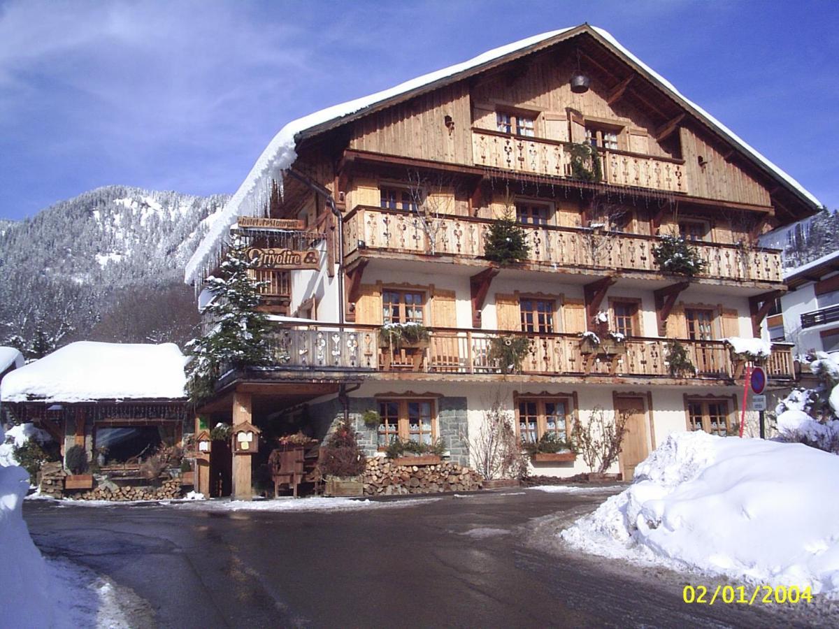 Les Chalets De La Griyotire Hotell Praz-sur-Arly Eksteriør bilde