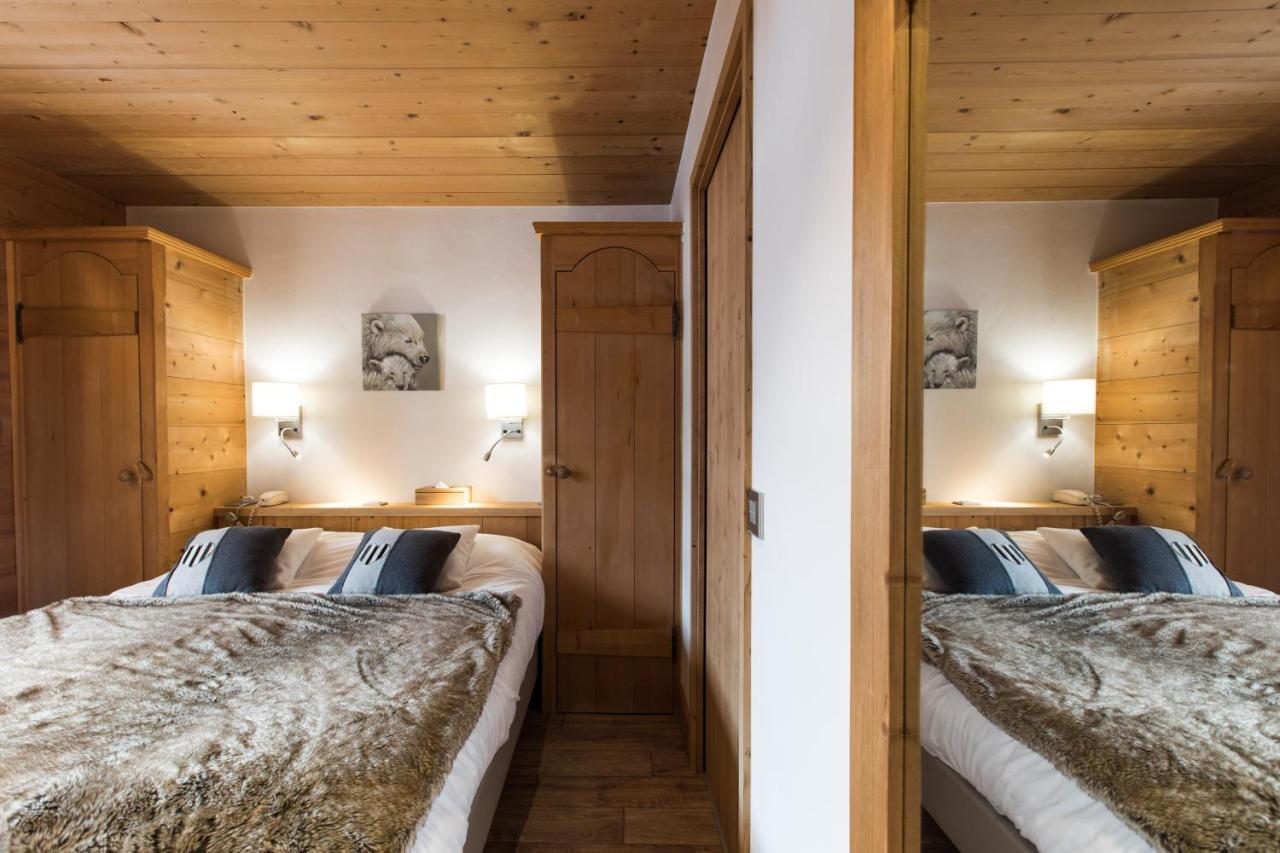 Les Chalets De La Griyotire Hotell Praz-sur-Arly Eksteriør bilde