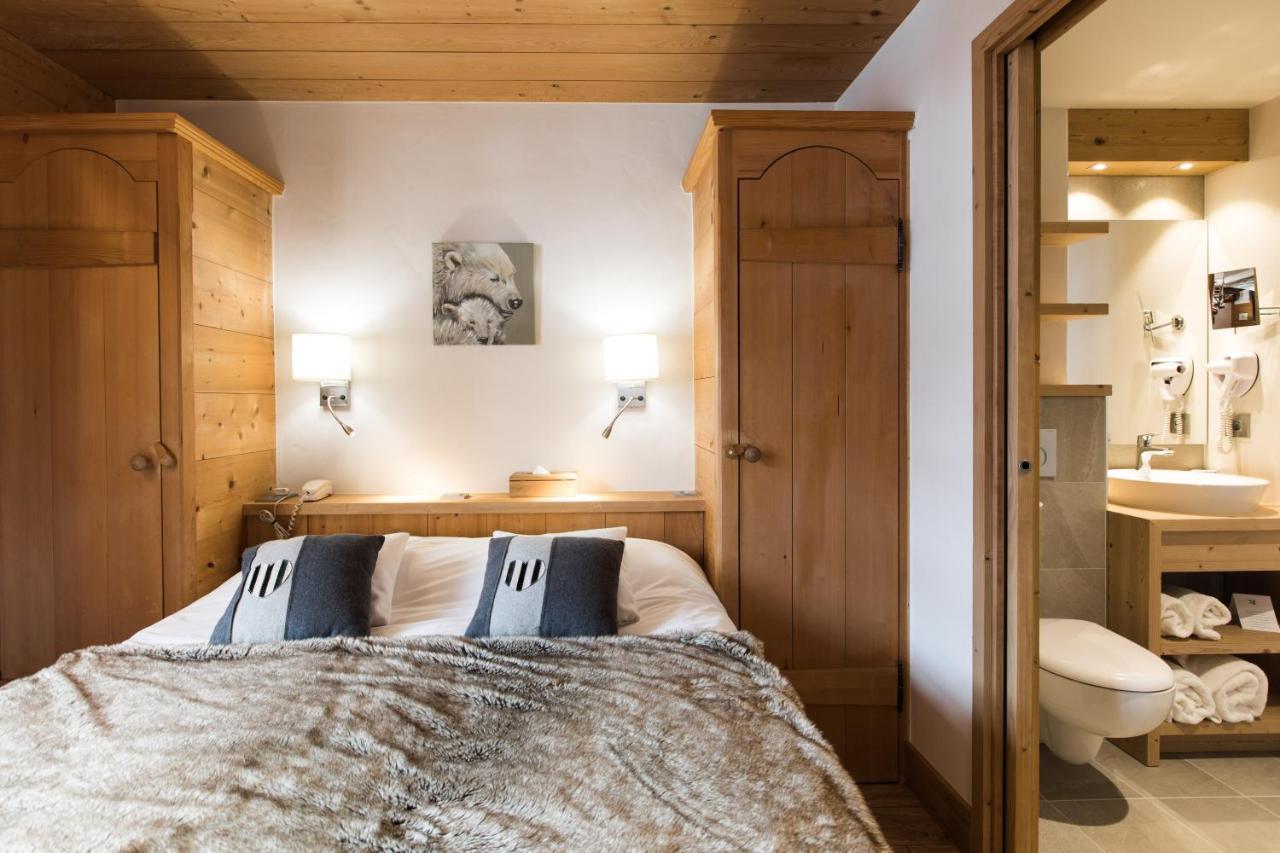 Les Chalets De La Griyotire Hotell Praz-sur-Arly Eksteriør bilde