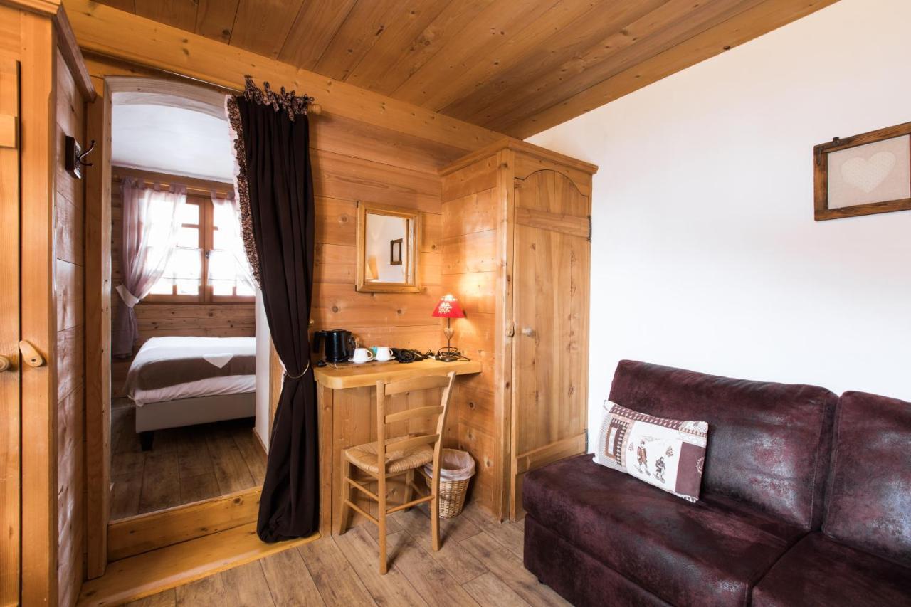 Les Chalets De La Griyotire Hotell Praz-sur-Arly Eksteriør bilde