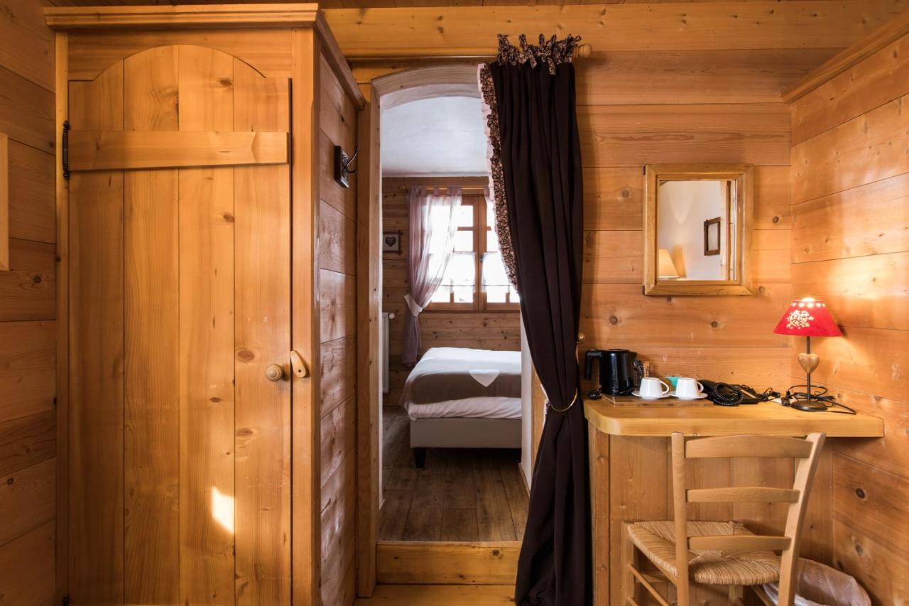 Les Chalets De La Griyotire Hotell Praz-sur-Arly Eksteriør bilde