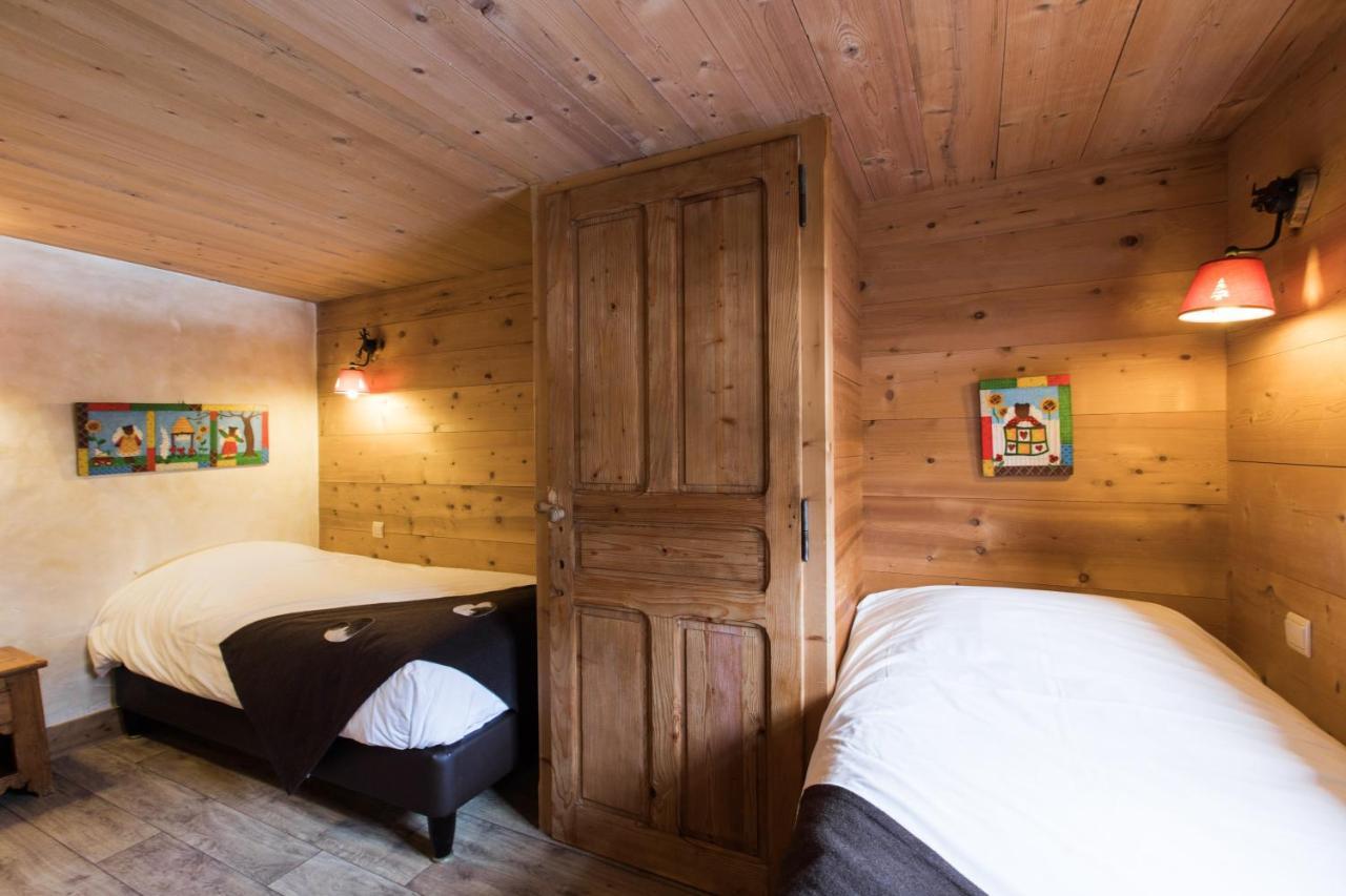 Les Chalets De La Griyotire Hotell Praz-sur-Arly Eksteriør bilde