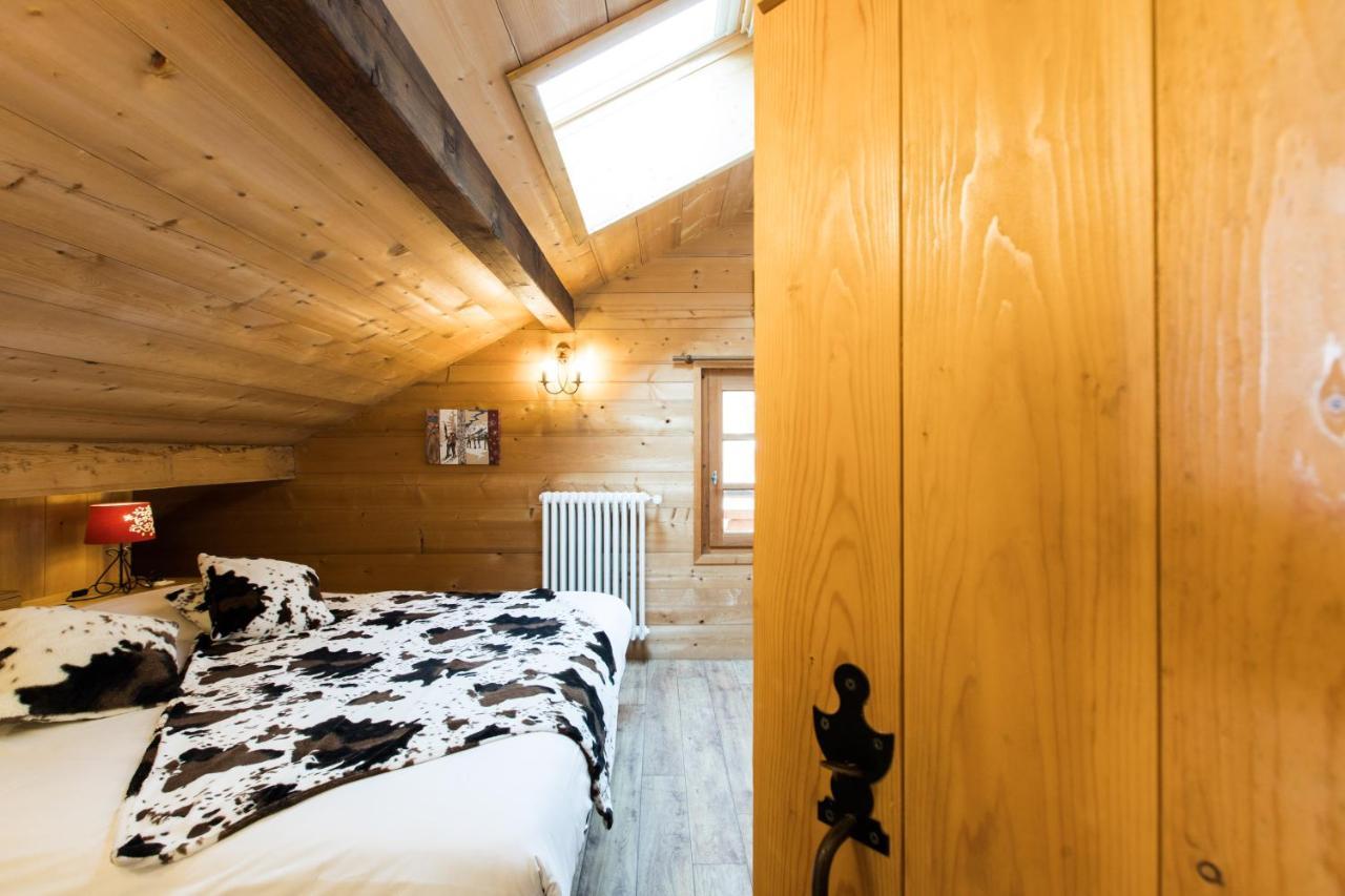 Les Chalets De La Griyotire Hotell Praz-sur-Arly Eksteriør bilde