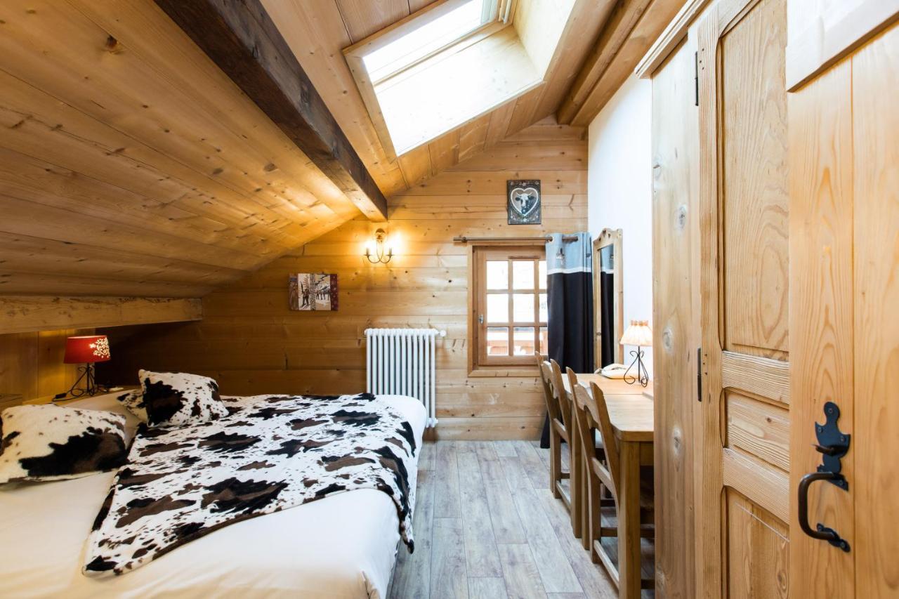 Les Chalets De La Griyotire Hotell Praz-sur-Arly Eksteriør bilde