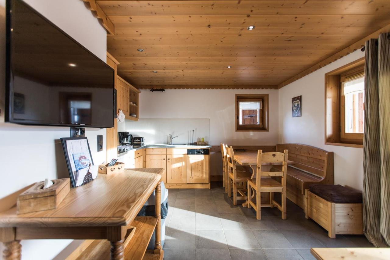 Les Chalets De La Griyotire Hotell Praz-sur-Arly Eksteriør bilde