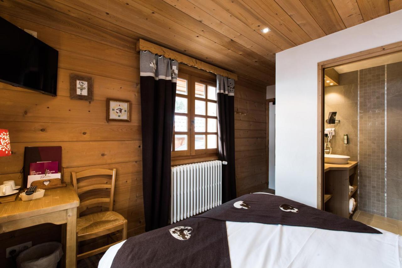 Les Chalets De La Griyotire Hotell Praz-sur-Arly Eksteriør bilde